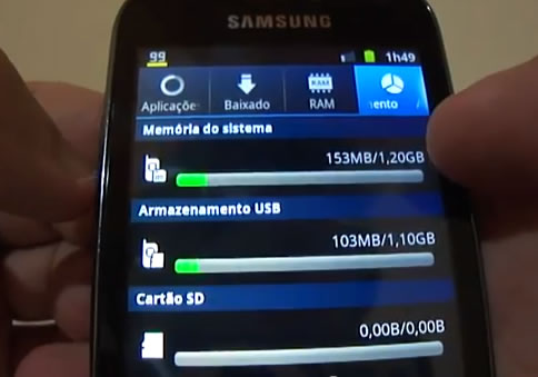 Detalhes do Samsung Galaxy Ace 2 - GT-I8160L